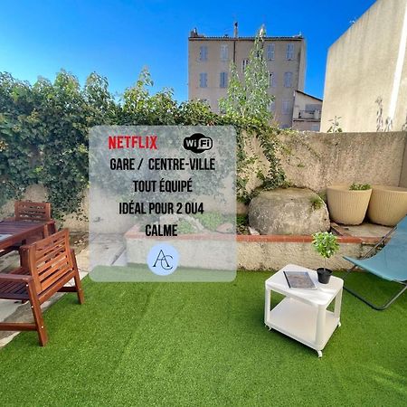 Le Grand Bleu Terrasseclimwifinetflix Proche Gare-Centre Appartement Marseilles Buitenkant foto
