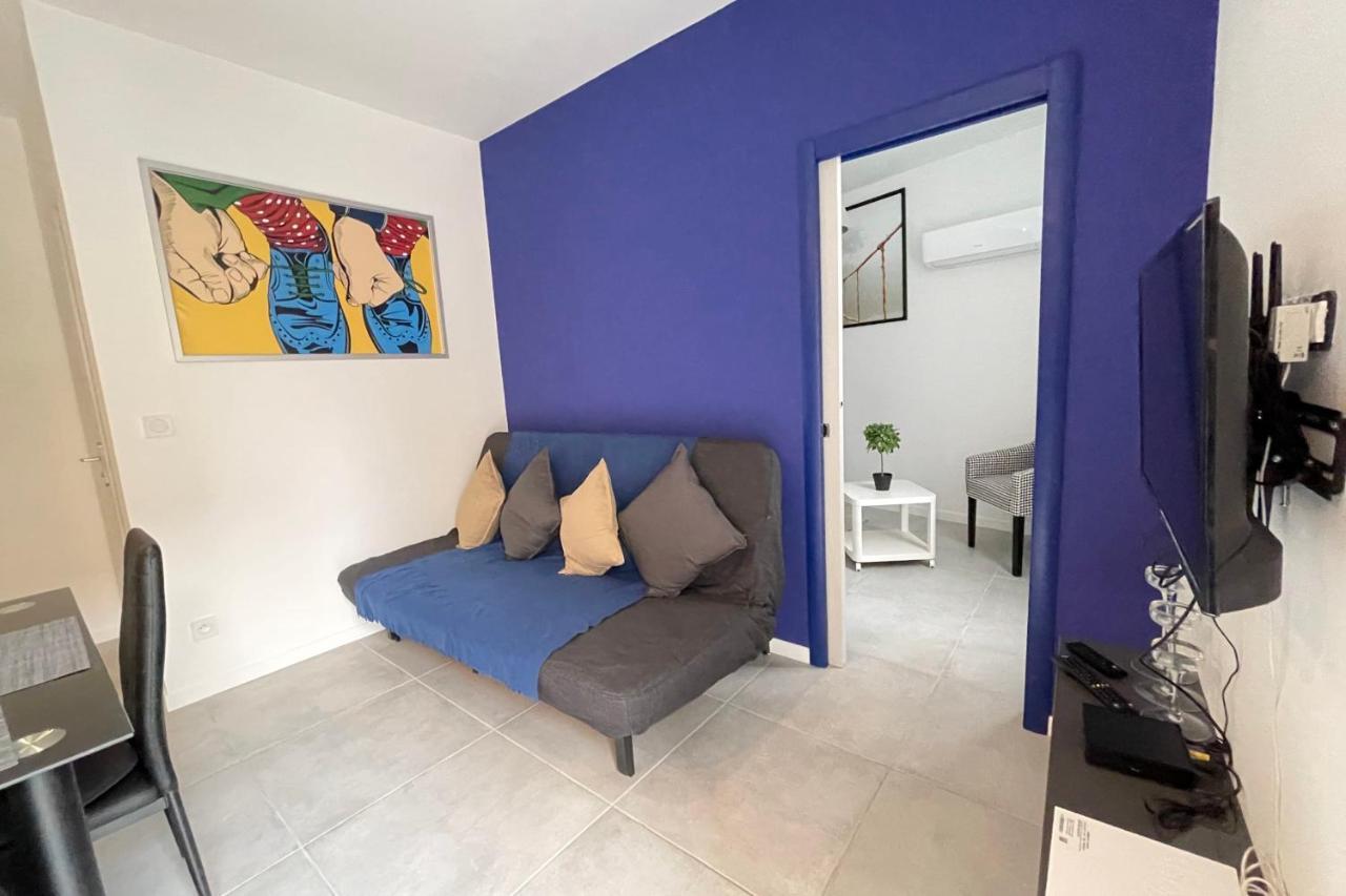 Le Grand Bleu Terrasseclimwifinetflix Proche Gare-Centre Appartement Marseilles Buitenkant foto