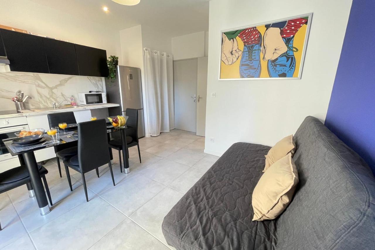 Le Grand Bleu Terrasseclimwifinetflix Proche Gare-Centre Appartement Marseilles Buitenkant foto