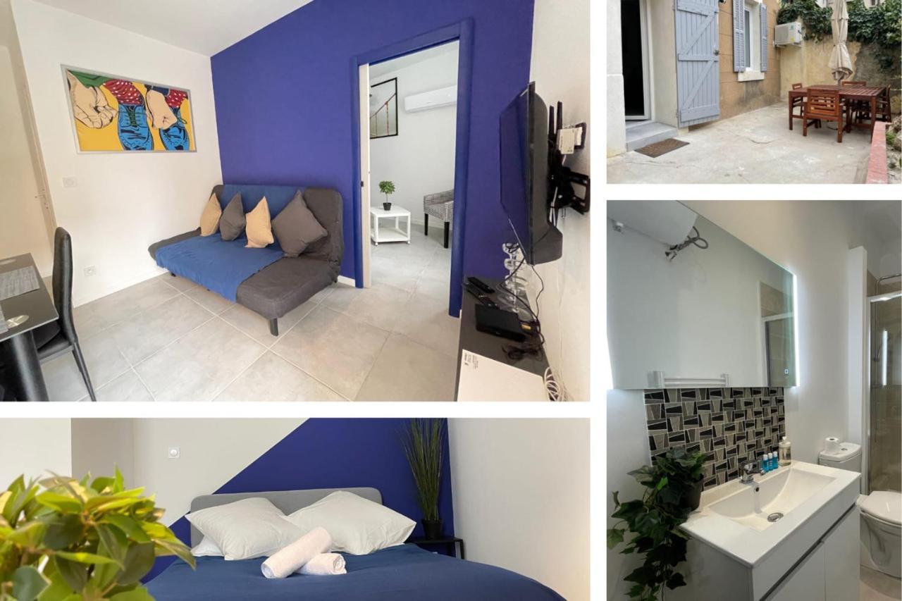 Le Grand Bleu Terrasseclimwifinetflix Proche Gare-Centre Appartement Marseilles Buitenkant foto