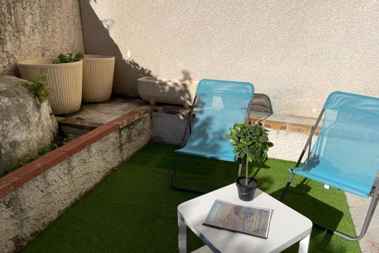 Le Grand Bleu Terrasseclimwifinetflix Proche Gare-Centre Appartement Marseilles Buitenkant foto